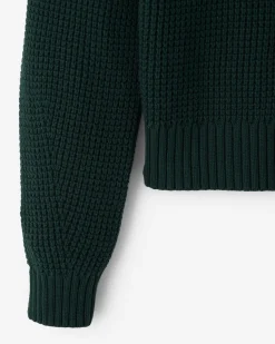 Niagara Waffle Half Zip Sweater