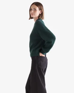 Oakwood Waffle Crew Sweater