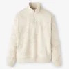 One Floral Half Zip Stein