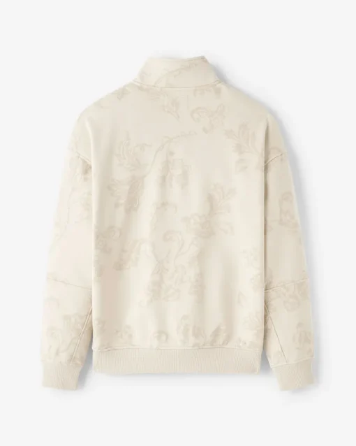 One Floral Half Zip Stein
