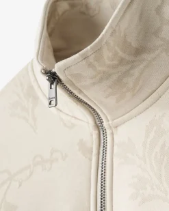 One Floral Half Zip Stein