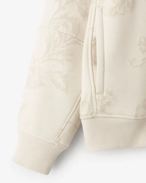 One Floral Half Zip Stein