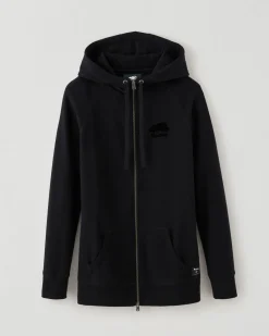 Organic Capri Full Zip Hoodie