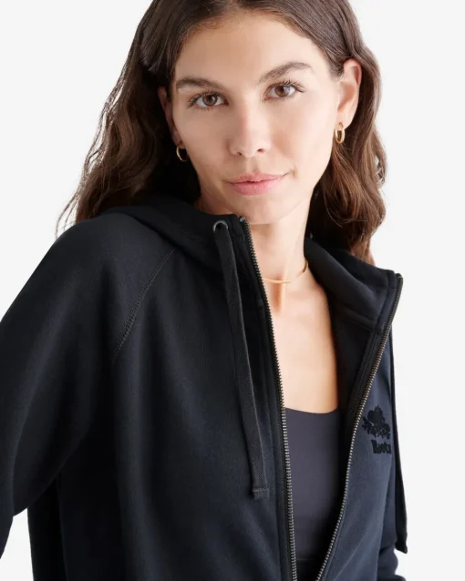 Organic Capri Full Zip Hoodie