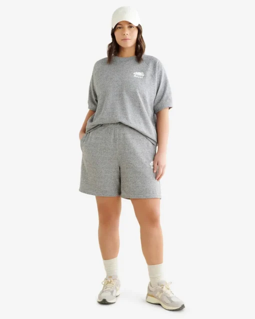 Organic Cooper High Rise Sweatshort 6 Inch