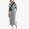 Organic Cooper Hoodie Midi Dress