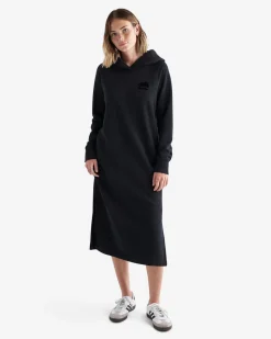 Organic Cooper Hoodie Midi Dress