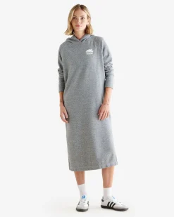 Organic Cooper Hoodie Midi Dress
