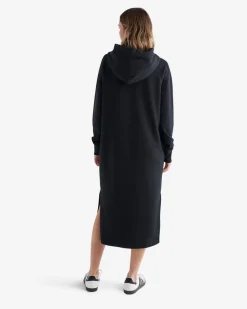 Organic Cooper Hoodie Midi Dress