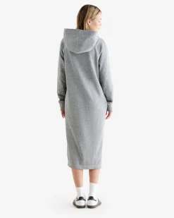Organic Cooper Hoodie Midi Dress