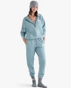 Organic Cooper Relaxed Half Zip Sweatshirt