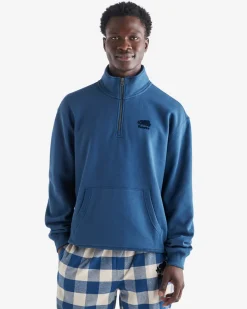 Organic Cooper Relaxed Kanga Half Zip Stein