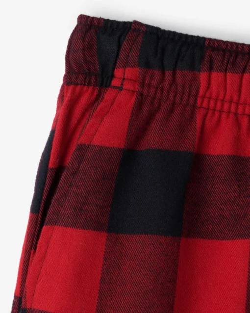 Park Plaid Pajama Short