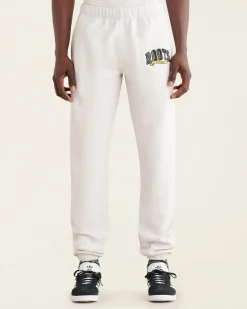 Plaid Applique Sweatpant