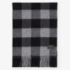 Plaid Wool Scarf