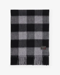 Plaid Wool Scarf