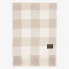 Plaid Wool Scarf