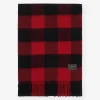 Plaid Wool Scarf