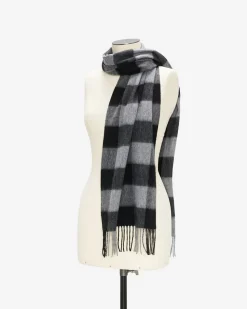 Plaid Wool Scarf