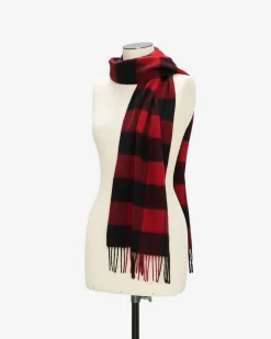 Plaid Wool Scarf