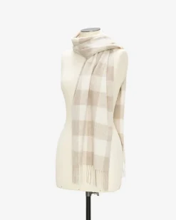Plaid Wool Scarf