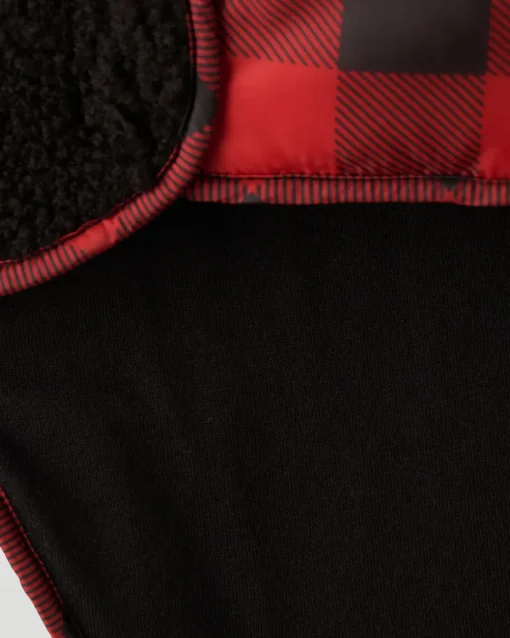 Pooch Park Plaid Sherpa Size 24