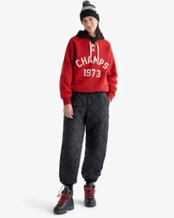 Quilted Track Pant