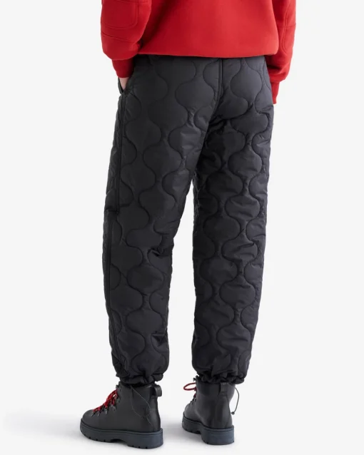 Quilted Track Pant