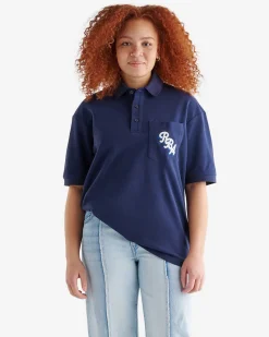 RBA Oversized Short Sleeve Pocket Polo