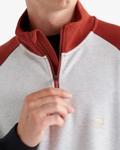 Recover Half Zip Stein