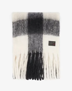 Relais Plaid Wool Blend Scarf