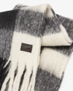 Relais Plaid Wool Blend Scarf