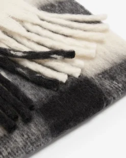 Relais Plaid Wool Blend Scarf