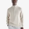 Robson Relaxed Half Zip Stein Sweater