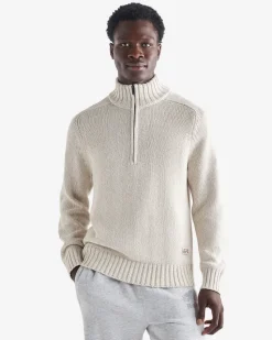 Robson Relaxed Half Zip Stein Sweater