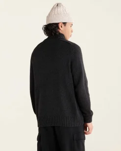 Robson Relaxed Half Zip Stein Sweater