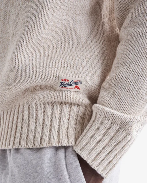 Robson Relaxed Half Zip Stein Sweater