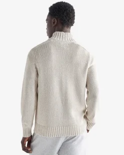 Robson Relaxed Half Zip Stein Sweater