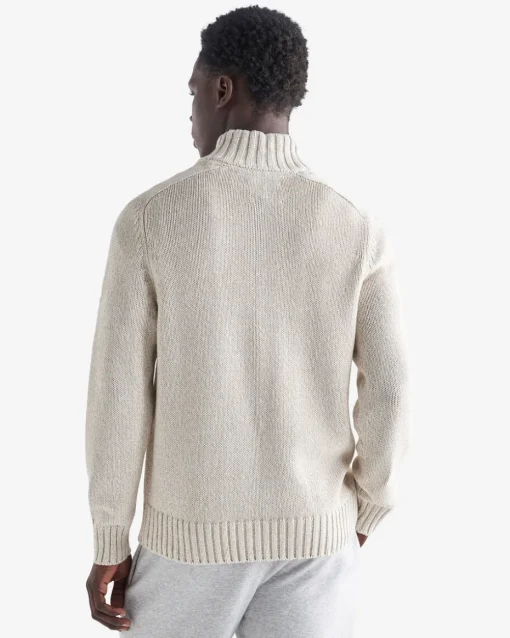 Robson Relaxed Half Zip Stein Sweater
