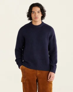 Robson Relaxed Saddle Crew Sweater