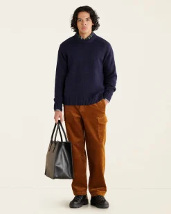 Robson Relaxed Saddle Crew Sweater