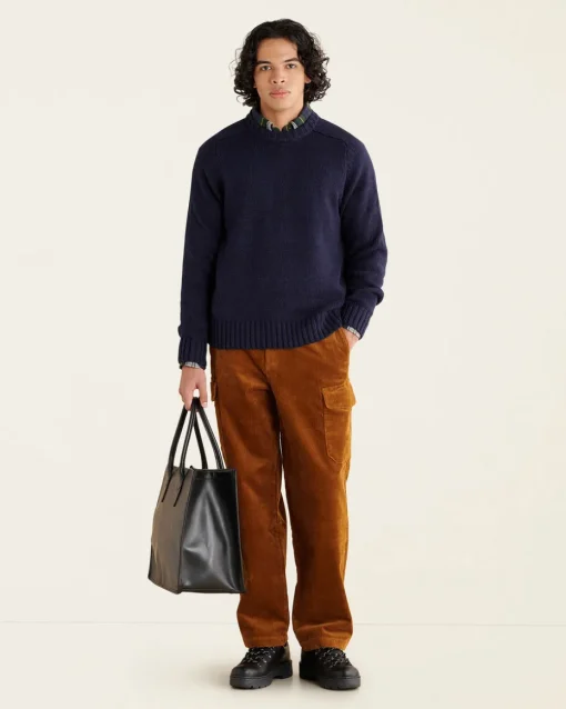 Robson Relaxed Saddle Crew Sweater