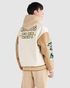 Roots X CLOT Varsity Jacket