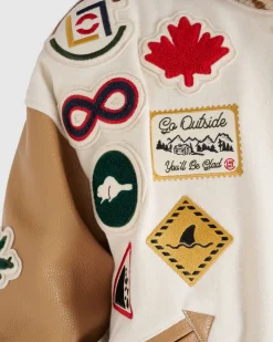 Roots X CLOT Varsity Jacket