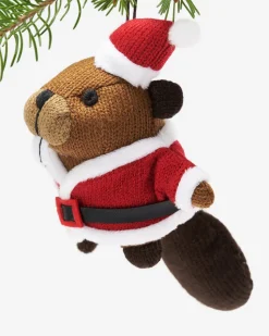 Santa Beaver Ornament