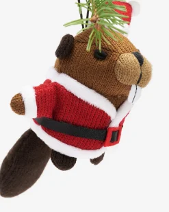 Santa Beaver Ornament