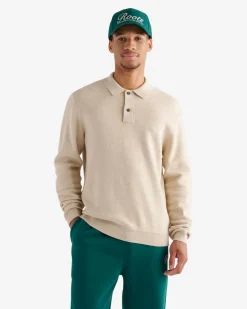 Severn Long Sleeve Sweater Polo