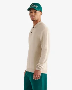 Severn Long Sleeve Sweater Polo