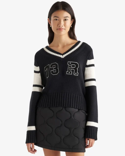 Slapshot Cropped Sweater