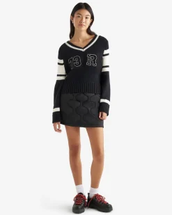 Slapshot Cropped Sweater